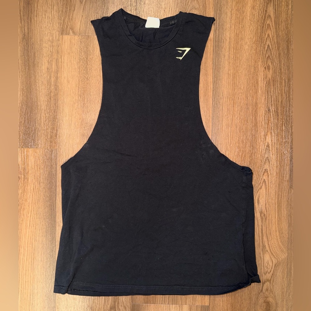 Gymshark Mens Black Tank Top